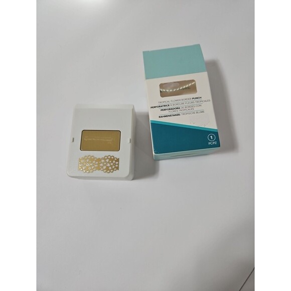 We R Makers Edge Cartridge Punch Tropical Flower 60000369 By American Crafts - Picture 5 of 6